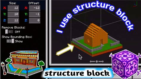 How To Use Structure Block In Minecraft I Use Structure Block In