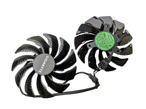 Кулер для видеокарты, комплект 2*87 мм Gigabyte Everflow T129215SU ...