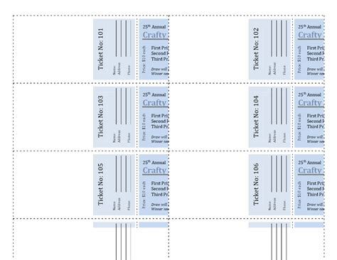 Create Excitement with Our Raffle Ticket Templates