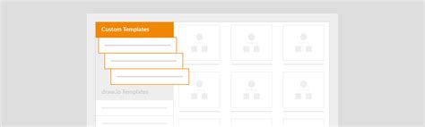 Leverage your draw.io user experience with custom templates - draw.io