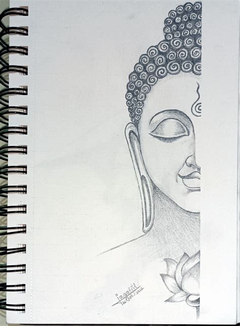 Lord Buddha Easy Drawing For Beginners Buddha Sketch Buddha – NBKomputer