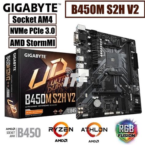 Gigabyte B450M S2H V2 Mainboard - Ryzen 5000 Series Ready | Lazada