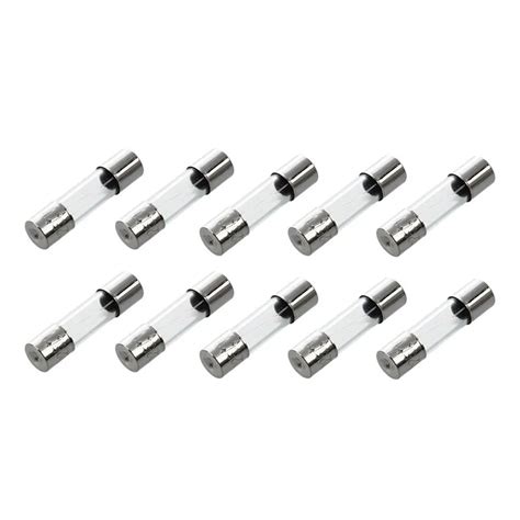 Fusibles De Tubo De Vidrio Tipo Soplado R Pido 10 Piezas 5x20mm 250V