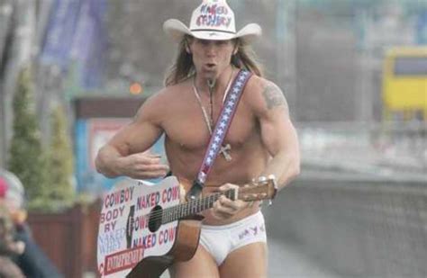 Times Square Cowboy Has Naked Ambition Presidency The Jerusalem Post