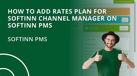 Obsolete How To Add Rates Plan For Softinn Channel Manager On Softinn