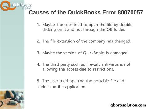 Ppt How To Resolve Quickbooks Error Powerpoint Presentation