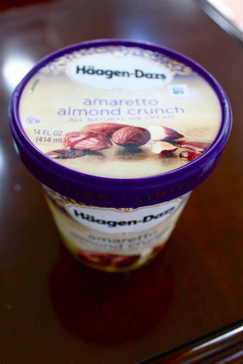 All Pretty Things One Of My Favorite Ice Creams Haagen Dazs Amaretto