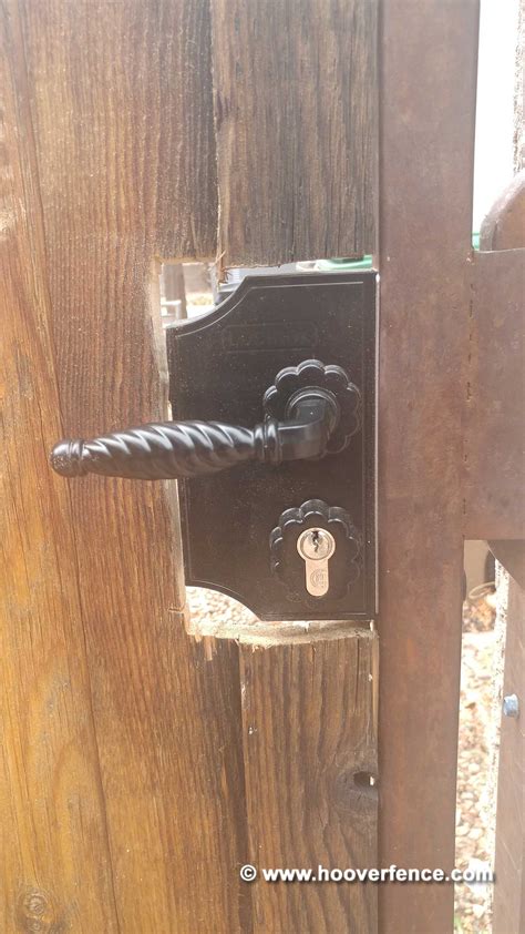 Locinox Ornamental Gate Lock - Large Profile | Hoover Fence Co.