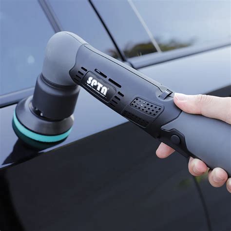 SPTA 12V Cordless Mini Car Polisher RO/DA Micro Scratches Killer ...