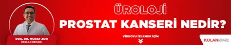 Prostat Kanseri Nedir Kolan Hospital