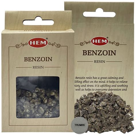 Benzoin Resin Incense 100 Natural Aromatic Tree Gum Sap Solid Crystals