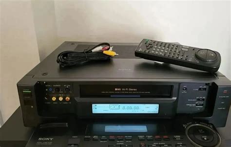 Sony SLV R1000 Super S VHS SVHS Player Recorder HiFi Stereo NTSC