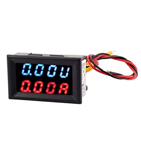 Alcoa Primedc V A Blue Red Led Dual Digital Panel Voltmeter