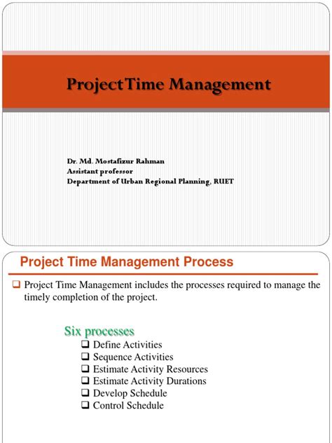 2-2 Project Time Management | PDF | Applied Mathematics