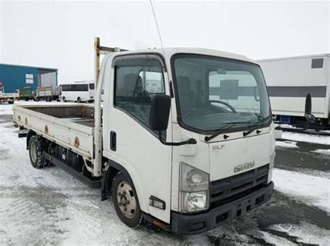 Isuzu Elf Flatbed Truck For Sale Japan Zp