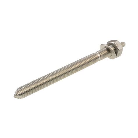 Qty 200 Chisel Point Chemical Anchor M10 X 130mm Stainless Stud