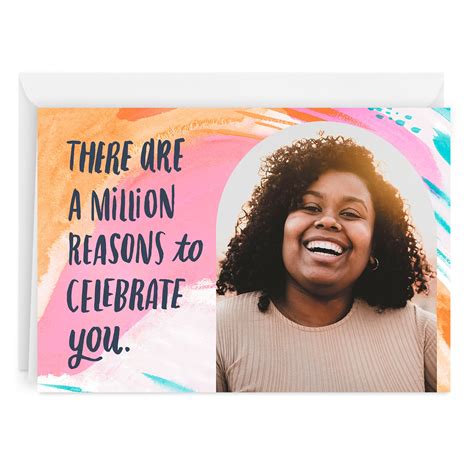 Personalized Million Reasons Birthday Photo Card Greeting Cards Hallmark