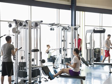 Circuit Training Workouts Using Machines - Circuit Diagram