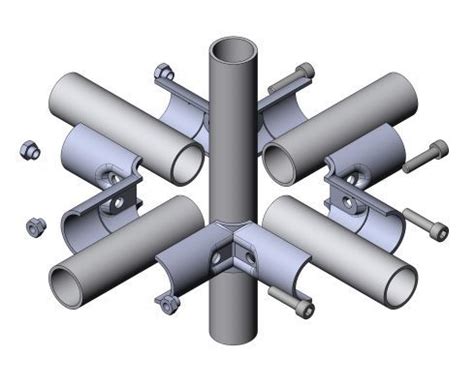 Conexi N De Tubo En Cruz De Acero S Sw Tecenma Gmbh