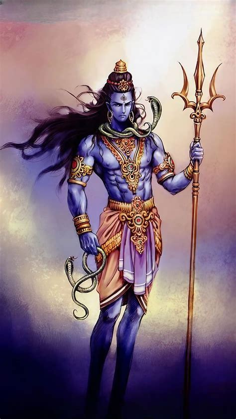 Bholenath Ka, Lord Shiva With Trishul, mahadev, god, HD phone wallpaper | Peakpx