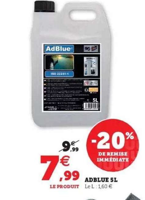 Promo Adblue 5 L Chez Hyper U ICatalogue Fr