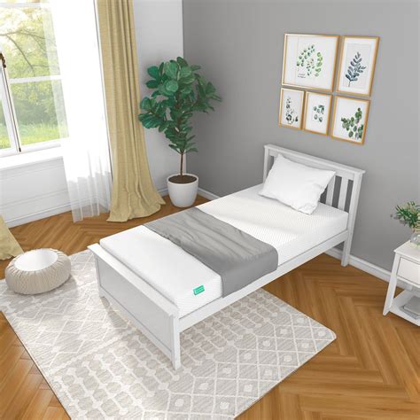 8 Inch Twin Memory Foam Mattress Max And Lily