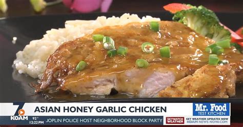 Mr. Food: Asian Honey Garlic Chicken | Mr. Food | koamnewsnow.com