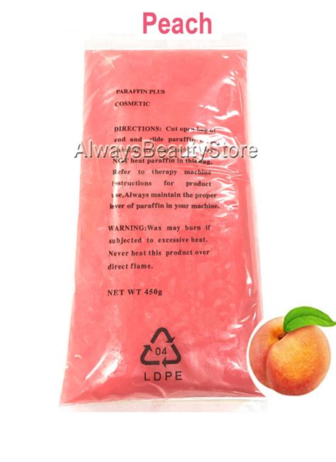 1605 Peach Paraffin Wax Block 450g Always Nail And Beauty Supply