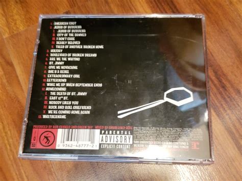 Green Day American Idiot Cd Ebay