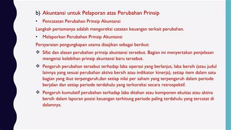 Perubahan Akuntansi Dan Analisis Kesalahan PPT