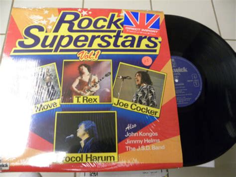 Rock Superstars Lp Near Mint With Shrink Wrap Import Ebay