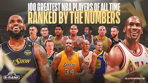 100 greatest NBA players of all time, ranked by the numbers: The full list