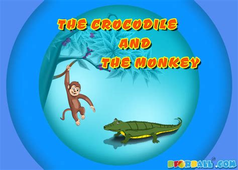 The Crocodile And The Monkey Short Story