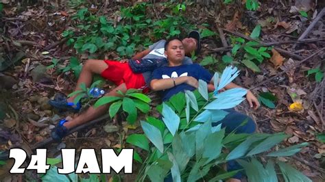 GengTonsom 24 Jam Survival Di Hutan Tebal YouTube