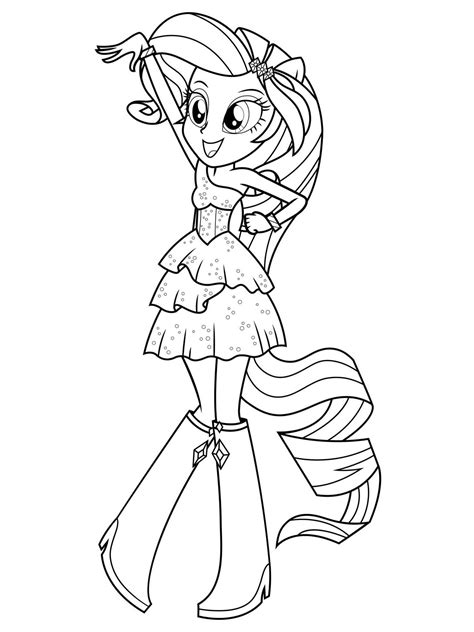 Equestria girls coloring pages