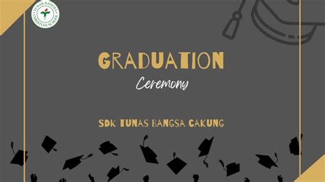 Graduation Ceremony Sdk Tunas Bangsa Cakung Youtube