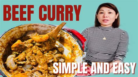 Beef Curry Recipe Pinoy Style Sobrang Sarap Pinay Dutch Couple Youtube