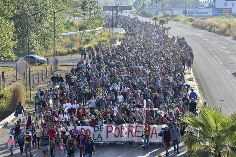 'We won't stop': Largest migrant caravan in over a year heading to US ...