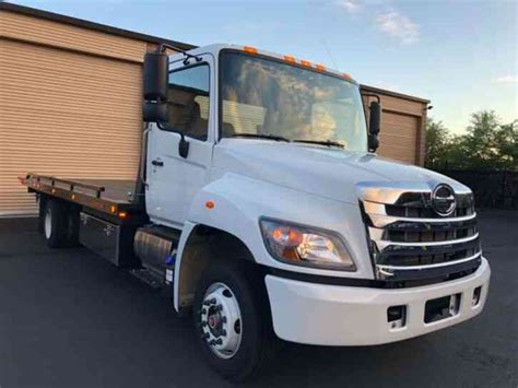 NEW Hino 258 Tow truck 22ft Jerrdan Rollback 5yr/200k mile warranty ...