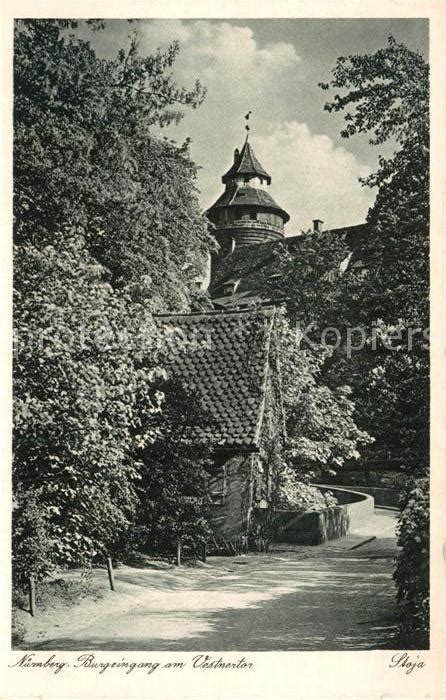 Postkarte Carte Postale N Rnberg Burgeingang Am Vestnertor Stadt Der