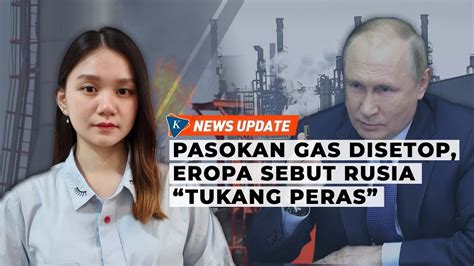 Balas Sanksi Barat Ke Rusia Putin Setop Kirim Pasokan Gas Ke Eropa