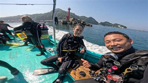 2ボート コース広げて潜ってきました。 千葉県勝浦市の海でスキューバダイビング Duck Dive【ダックダイブ】