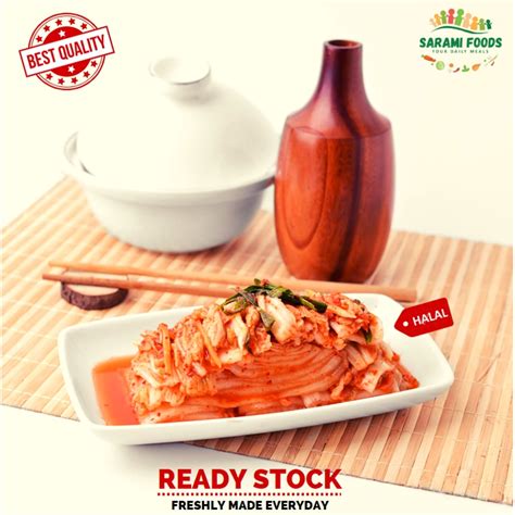 Jual Fresh Korean Kimchi Sawi By Sarami Food Shopee Indonesia