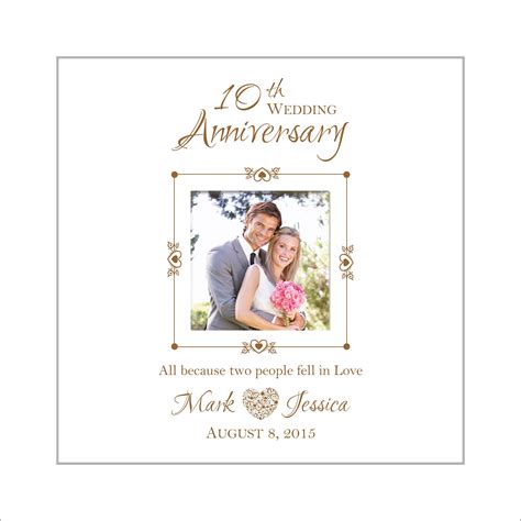 Personalized Anniversary Album Personalized Photo Album | Etsy