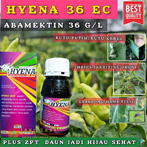 Jual Insektisida Hyena Abamektin Ec Ml Shopee Indonesia