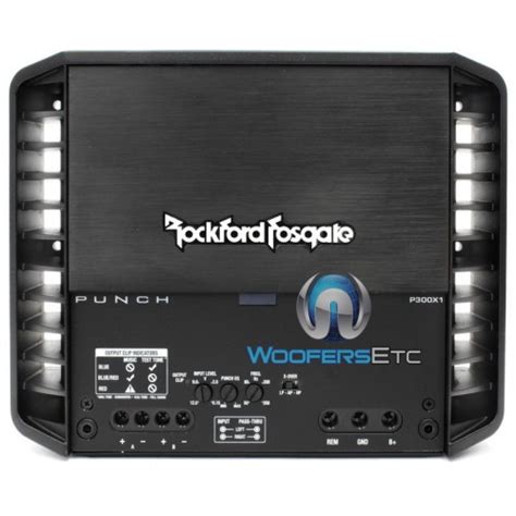 P X Rockford Fosgate W Channel Class A B Punch Series Amplifier