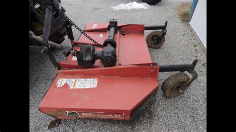 2009 Bush Hog Sq84t 7 Offset Brush Hog Youtube