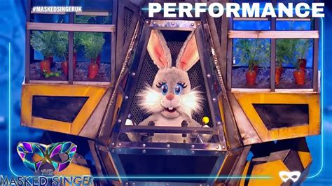 Robobunny Performs “run” By Leona Lewis Masked Singer Uk Youtube