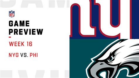 New York Giants vs. Philadelphia Eagles preview | Week 16