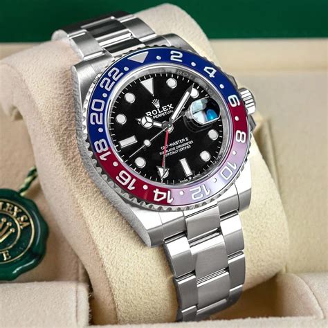 Rolex GMT Master II Pepsi NEW MODEL Ref 126710BLRO 40mm MD Watches